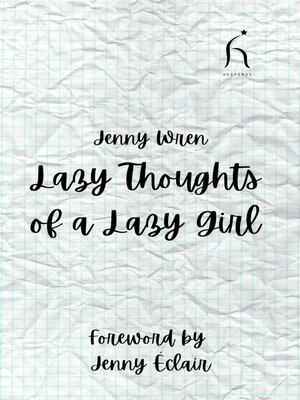 cover image of Lazy Thoughts of a Lazy Girl